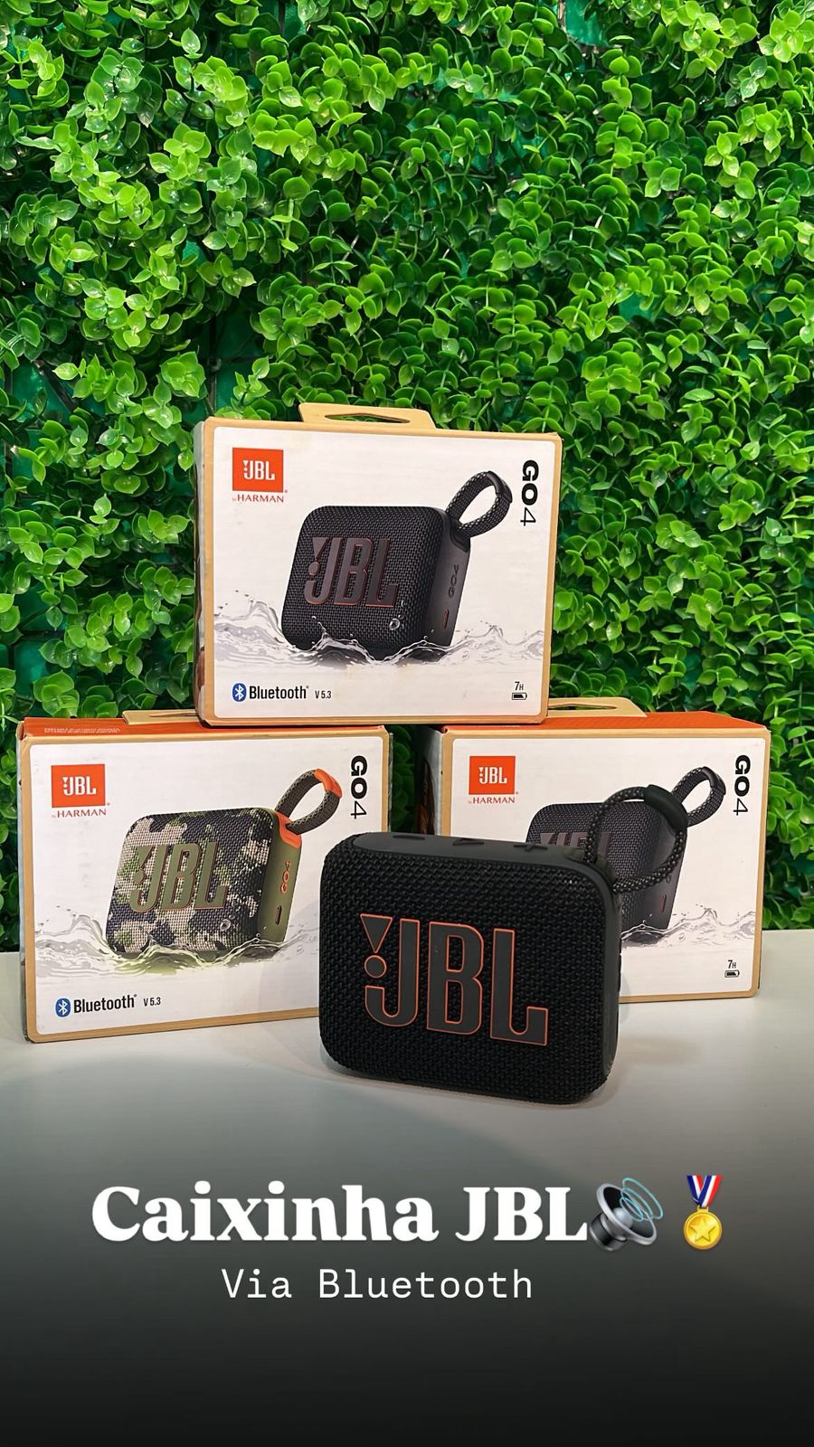 Caxinha JBL - Via Bluetooth