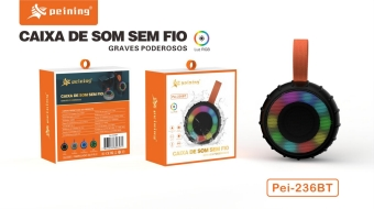 CAIXA DE SOM - Pei-236BT
