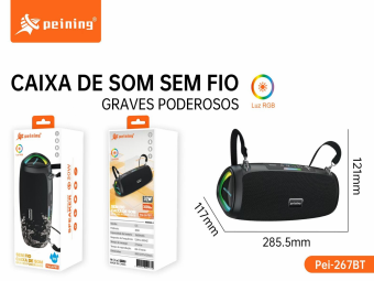 CAIXA DE SOM PEINING BT - PEI-267BT
