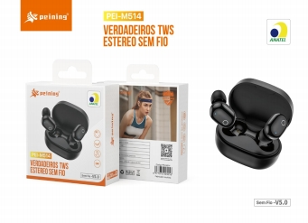 FONE DE OUVIDO SEM FIO PEINING - PEI-M514